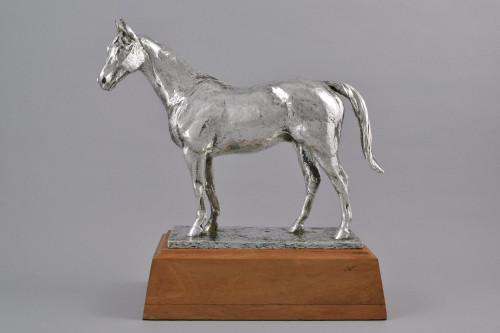 Asprey, A Fine silver sculpture of a horse