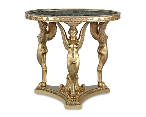 An Important silver-gilt exhibition tea table by Maison Aucoc