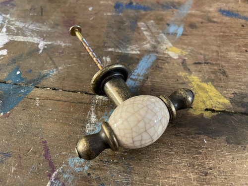 Crackled T Knob