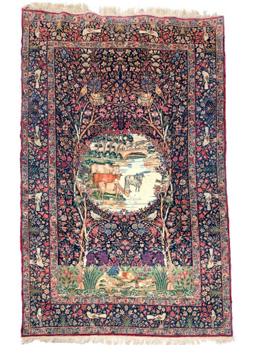 GARDEN OF PARADISE DESIGN KERMAN RAVER RUG