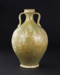 A LARGE SAFAVID CELADON POTTERY VASE, PERSIA, 17TH CENTURY