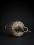 A KHORASAN SILVER AND COPPER INLAID BRONZE EWER, PERSIA, 12TH CENTURY