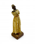 AN ORIENTALIST FRANZ BERGMAN COLD PAINTED BRONZE FIGURE OF A WHIRLING DERVISH, EARLY 20TH CENTURY