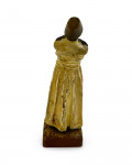 AN ORIENTALIST FRANZ BERGMAN COLD PAINTED BRONZE FIGURE OF A WHIRLING DERVISH, EARLY 20TH CENTURY