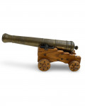 A SMALL FRENCH BRONZE SIGNAL CANNON INSCRIBED LE TONNANT, 18TH - 19TH CENTURY