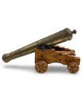 A SMALL FRENCH BRONZE SIGNAL CANNON INSCRIBED LE TONNANT, 18TH - 19TH CENTURY