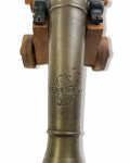 A SMALL FRENCH BRONZE SIGNAL CANNON INSCRIBED LE TONNANT, 18TH - 19TH CENTURY