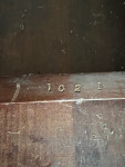 One James Shoolbred & Co ebonised walnut occasional table circa 1900
