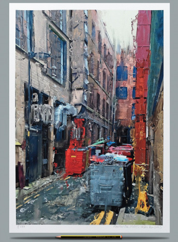 Manchester Study I - A4 - Framed