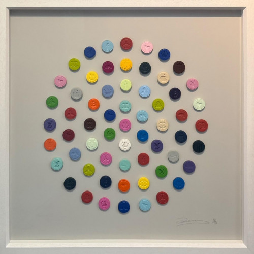 61 Pills (Hirst Edition) - Framed