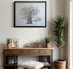 The Majesty Oak 24k - Framed