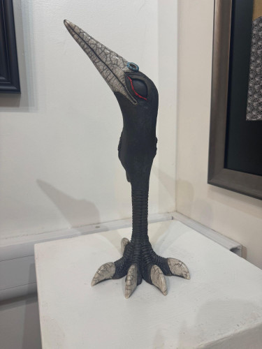 Long Beak Raku Bird