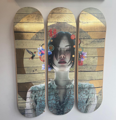 High & Low Skatedeck Trio