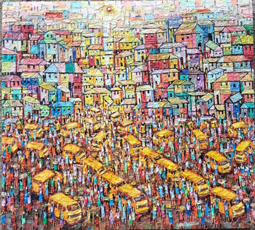 Urban Traffic II - Framed