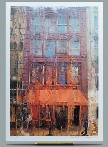Manchester Study II - A3 - Framed