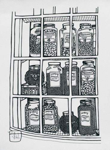 Toot Sweets - Framed