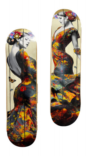 La Fuerza Skatedeck Duo