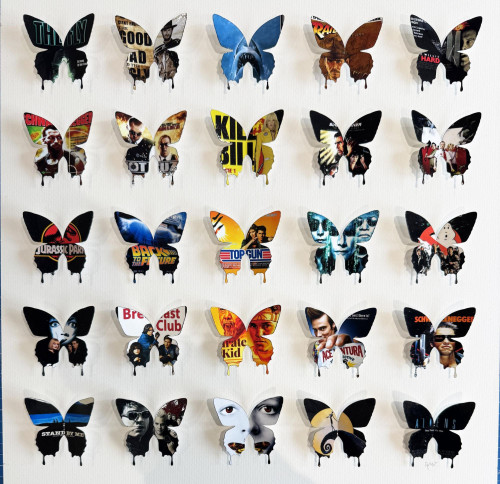 Box Office Butterflies - Framed