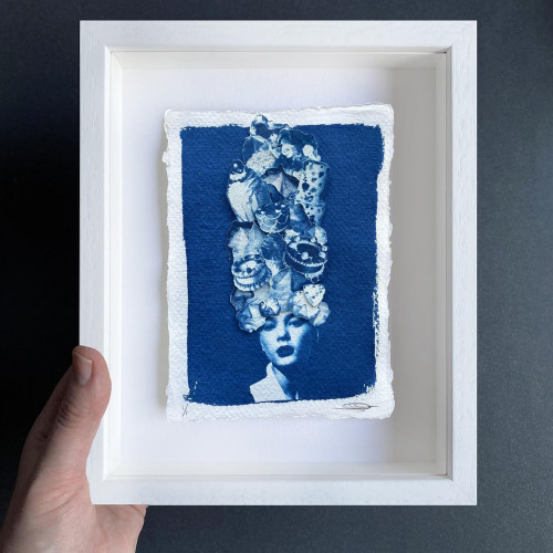 A Reign of Decadence and Defiance (Ode to Marie Antoinette)  - Framed