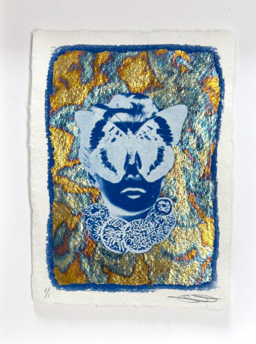 Atomic! (Ode to Madame Curie) - Framed