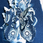 Love Among The Butterflies Study (Ode to Margaret Fountaine) - Framed