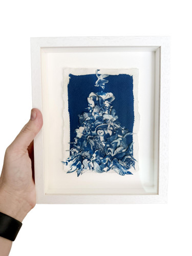 Queen Bessie's Ascent (To The Midnight Skies Study) - Framed