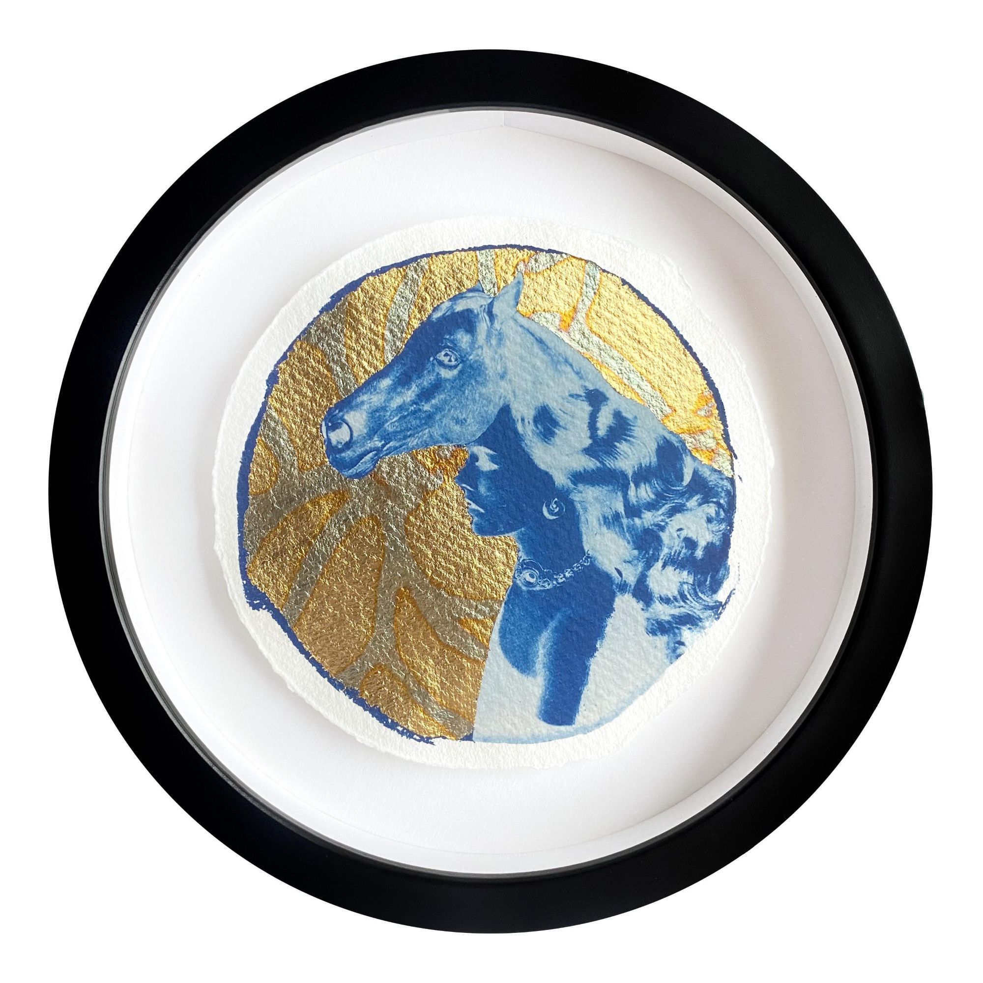 Queen Boudicca (Riding with the Stars Study) - Framed