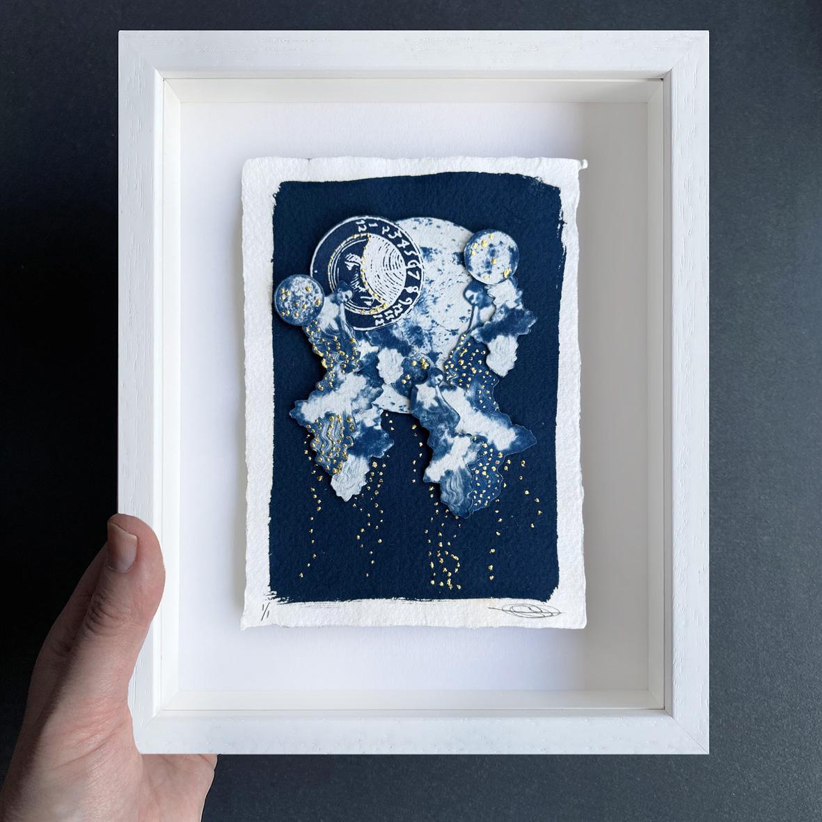 Where the Moon Sleeps (Song of Selene) - Framed