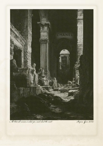 All That Will Remain Is What You Care About The Most (Chanel) - Framed