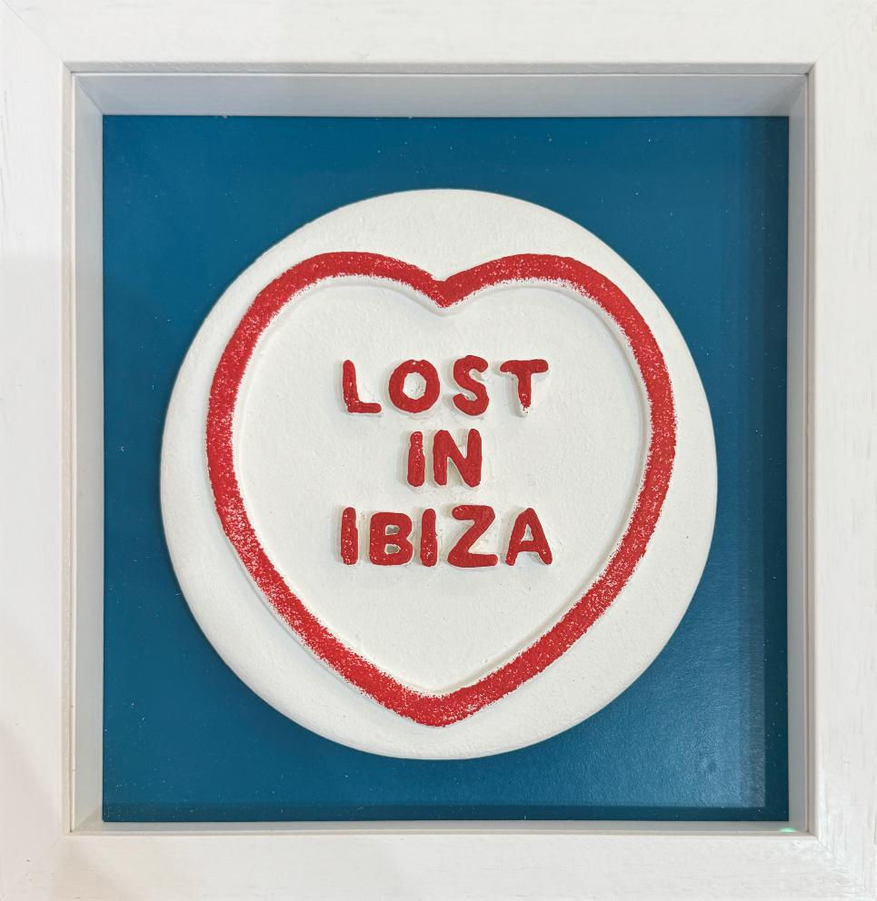 Lost In Ibiza (Blue) - Framed