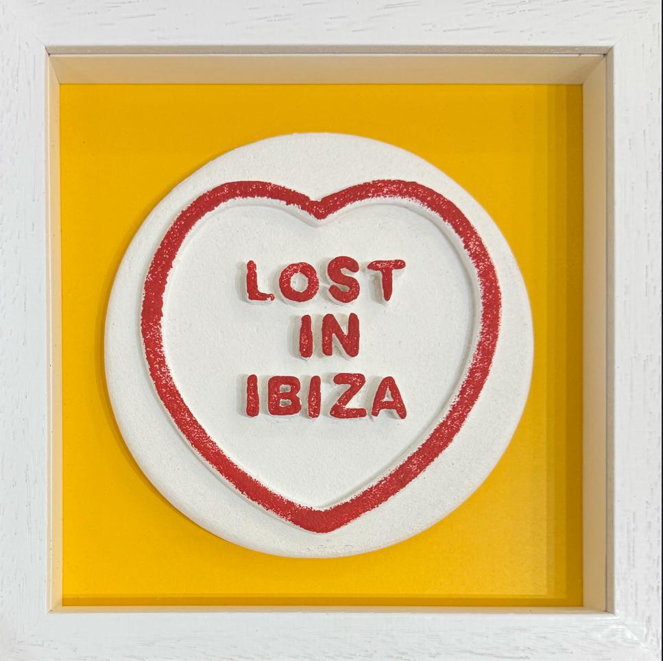 Lost In Ibiza (Yellow) - Framed