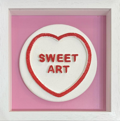 Sweet Art (Pink) - Framed