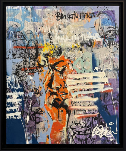 Tears Go Unchecked - Framed