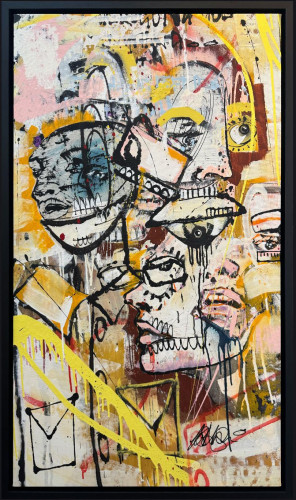 An Awkward Exchange - Framed