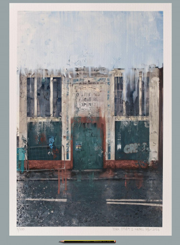 York Study I - A3 - Framed