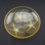 Rene Lalique Amber opalescent Volubilis bowl