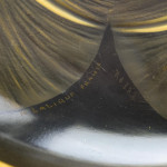 Rene Lalique Amber opalescent Volubilis bowl