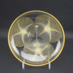 Rene Lalique Amber opalescent Volubilis bowl