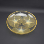 Rene Lalique Amber opalescent Volubilis bowl