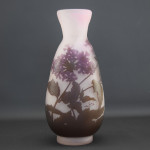 Galle cameo glass vase