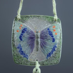Argy Rousseau butterfly pendant C1920