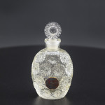 Rene Lalique Rose perfume bottle