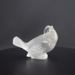 Rene Lalique paperweight Moineau Moqueur