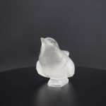 Rene Lalique paperweight Moineau Moqueur