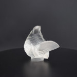 Rene Lalique paperweight Moineau Moqueur