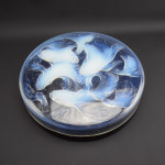 Rene Lalique opalescent Cyprins box