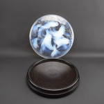 Rene Lalique opalescent Cyprins box