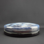 Rene Lalique opalescent Cyprins box