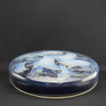 Rene Lalique opalescent Cyprins box