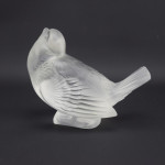Rene Lalique paperweight Moineau Moqueur